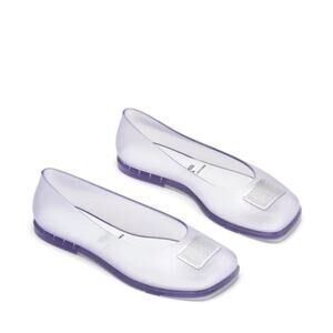 Marc Jacobs x Melissa logo-embossed ballerina shoes 39